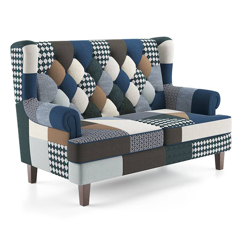 Image for Minnelli 2-Seater Fabric Loveseat